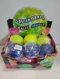 BALLE SQUISHY - 9CM ASST